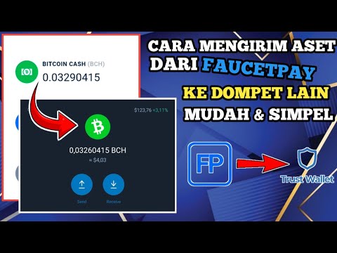 CARA KIRIM ASET DARI FAUCETPAY KE DOMPET KRIPTO LAIN