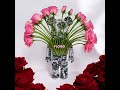 Фигура Bearbrick Flora Pink Rose 400% #bearbrick #8марта #розы #букетроз #роза #фигурка #статуэтка
