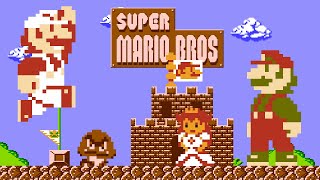 Super Mario Bros. Resprited (Super Mario Bros. 35th Anniversary) HD