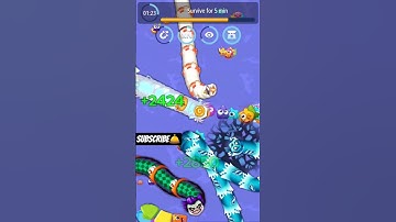 WormsZone.io❤001Slither Snake Top 01/ Best World Record Snake Epic cacing Wormszoneio#wormszone​
