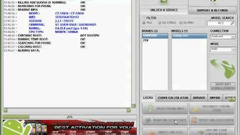 Samsung Galaxy Ace read codes with Micro-box - www.micro-box.com