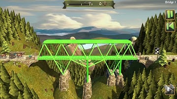 Bridge Constructor Medieval | Allies - Bridge 1