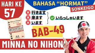 BAB 49 - SONKEIGO Bahasa untuk HORMAT kepada orang lain
