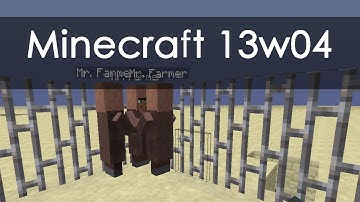 Snapshot 14w04b - Slimme farmers, item frames, particles, and more!