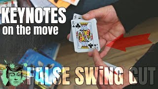 false SWiNG CUT fast-paced KEyNOTES TUTORiAL card magic trick