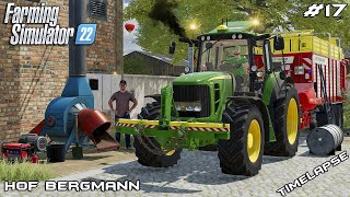 Hof Bergmann의 HAY DRAYER에서 풀을 건초로 바꾸기 | Farming Simulator 22 | 17화 screenshot 3