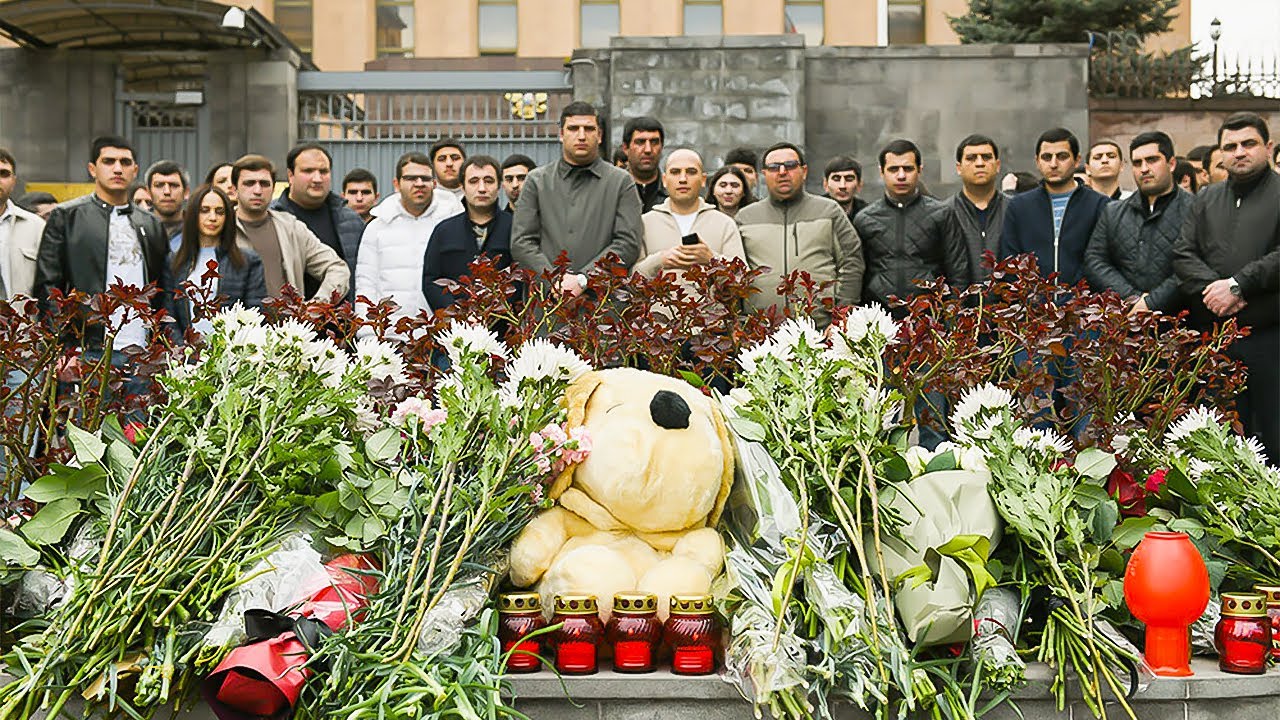 Народ Армении скорбит и чтит память погибших в «Крокус Сити Холле»