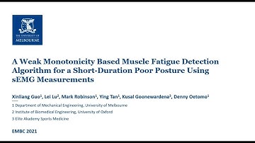 A Weak Monotonicity Based Muscle Fatigue Detection Algorithm for a Short-Duration Poor Posture