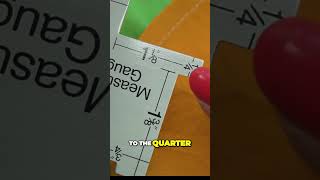 Mastering the Perfect Stitch Line with a Metal Measuring Gauge