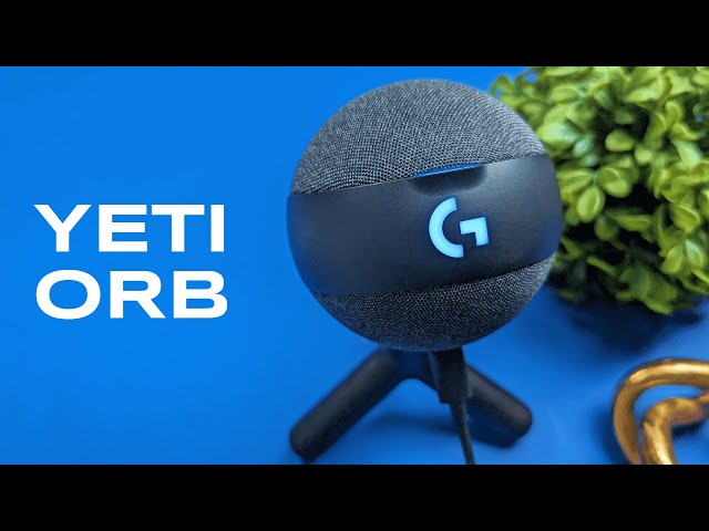 Logitech G Yeti Orb Condenser RGB Gaming Microphone - Black