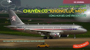 Air Force One van Tsjechië maakt verrassende tussenstop in Saigon!