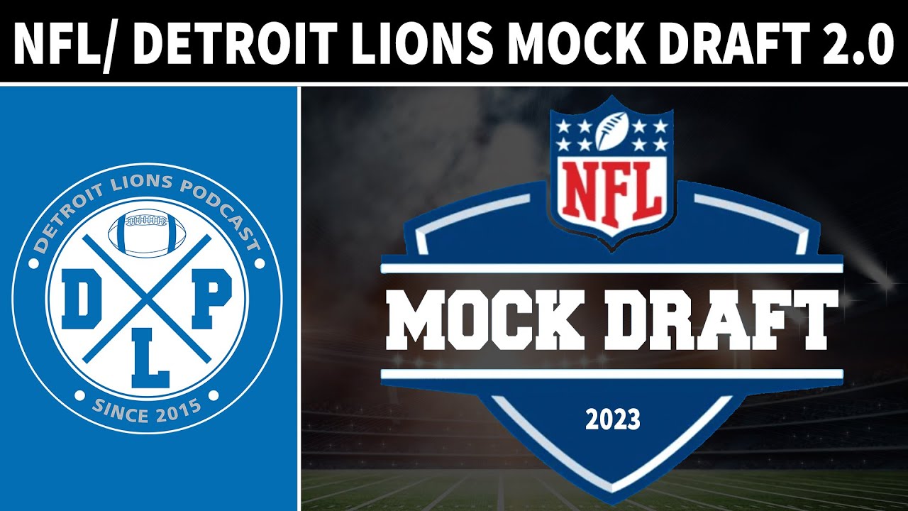 detroit lions mock draft