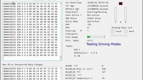 Land Rover Freelander 2 - CAN Sniffing Part 1