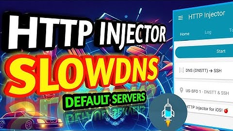 How to Setup HTTP INJECTOR VPN for SLOWDNS using Default servers
