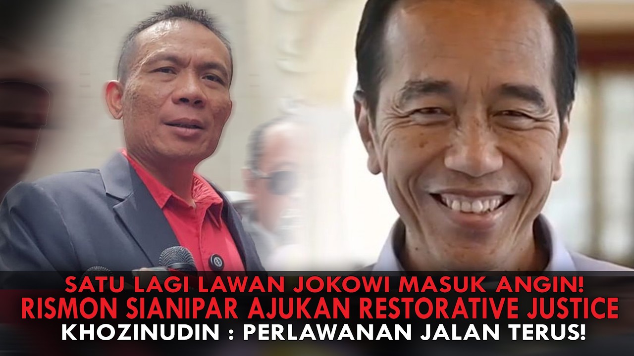 MENYERAH! KASUS IJAZAH JOKOWI, RISMON AJUKAN RJ KE POLDA. KHOZINUDIN : PERLAWANAN JALAN TERUS!