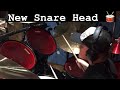 New Snare Head Day 🔥🥁 @EvansDrumheadsOfficial  @PaisteChannel @SJCCustomDrums  Age 9!