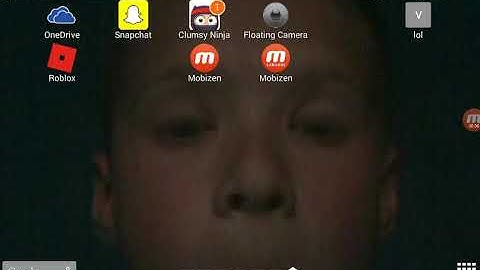 How to do facecam on mobizen