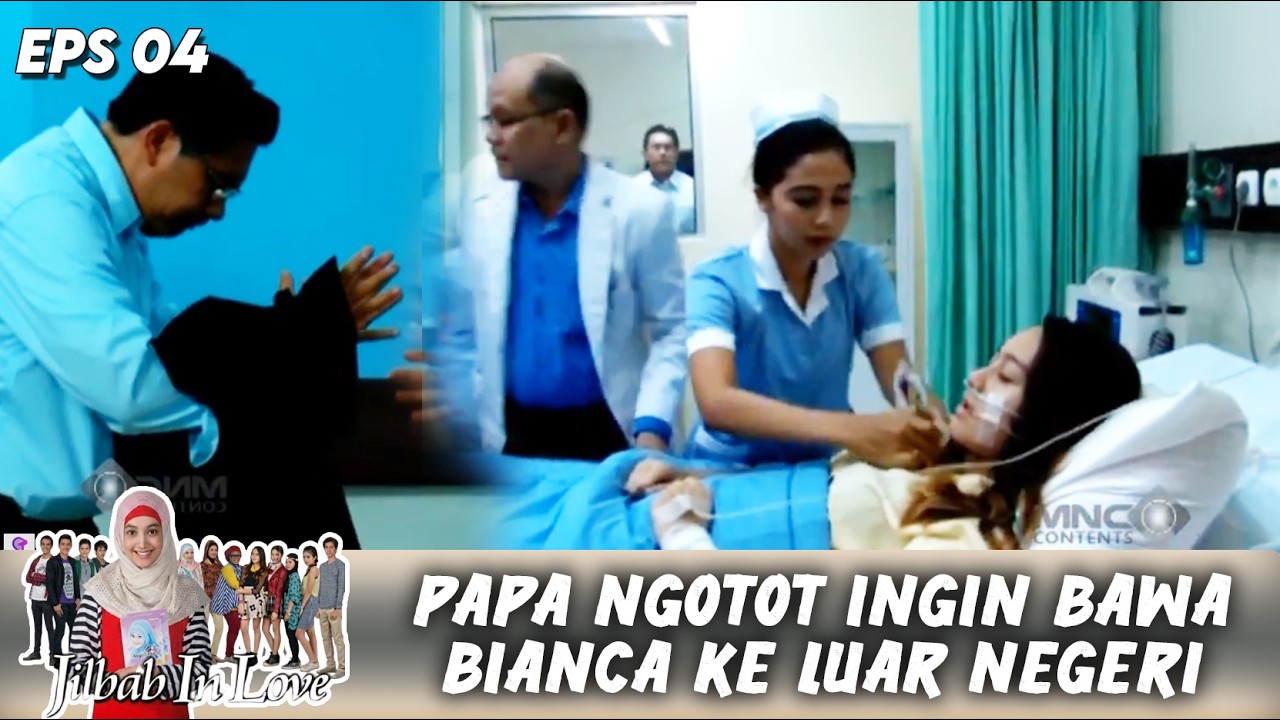 DRAMA MEMANAS! PAPA TAK MAU GAGAL BAWA BIANCA KELUAR NEGERI | JILBAB IN LOVE | EPS.4 (2/3)