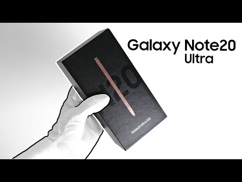 Samsung Galaxy Note 20 Ultra 5G Unboxing + Gameplay [Exynos variant]