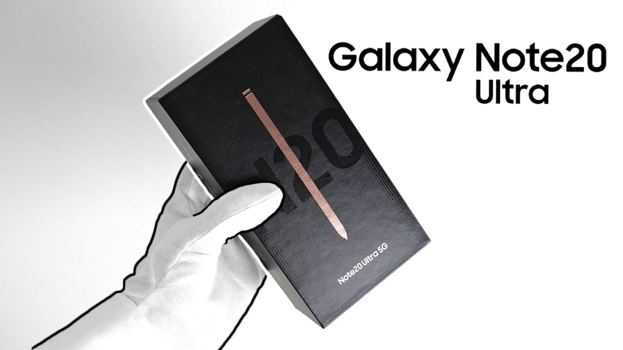 Samsung Galaxy Note 20 Ultra 5G Unboxing + Gameplay [Exynos variant]