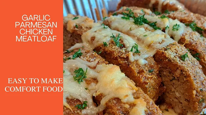 How to Make Garlic Parmesan Chicken Meatloaf #chicken