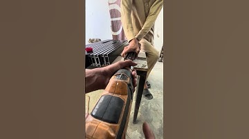 💪 Hard Work in Action 🔥 | Mastering Steel Rebar Cutting & Bending