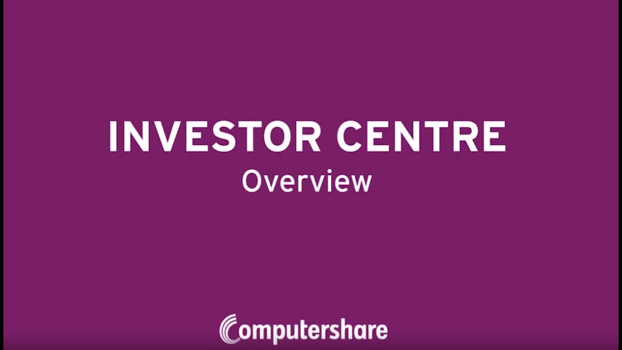 Investor Centre