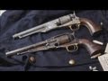 Original 1858 Remington New Model Army vs original Colt 1860 Army percussion revolver