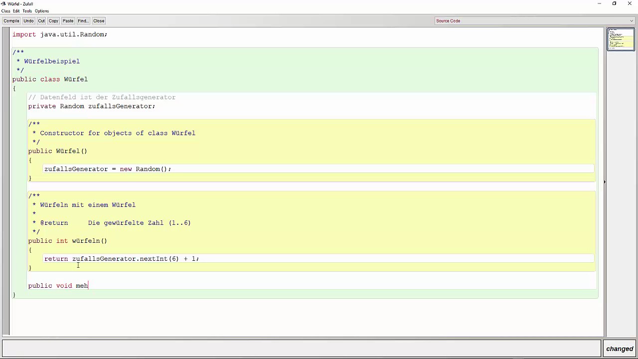 Update New Java09 Zufallszahlen