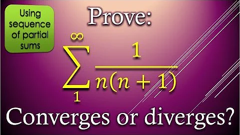 Series 1/n(n+1) converges or diverges? | Maths |Mad Teacher