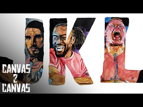 The ABCs of WWE -- Johnny Gargano, Kofi Kingston & Brock Lesnar: WWE Canvas 2 Canvas