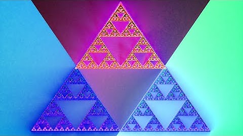 Create Sierpiński triangle in 1 minute in blender (geo nodes)