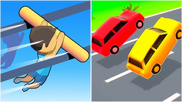 Roof Rails vs Shape-shifting | Android iOS Mobile Gameplay Walkthrough