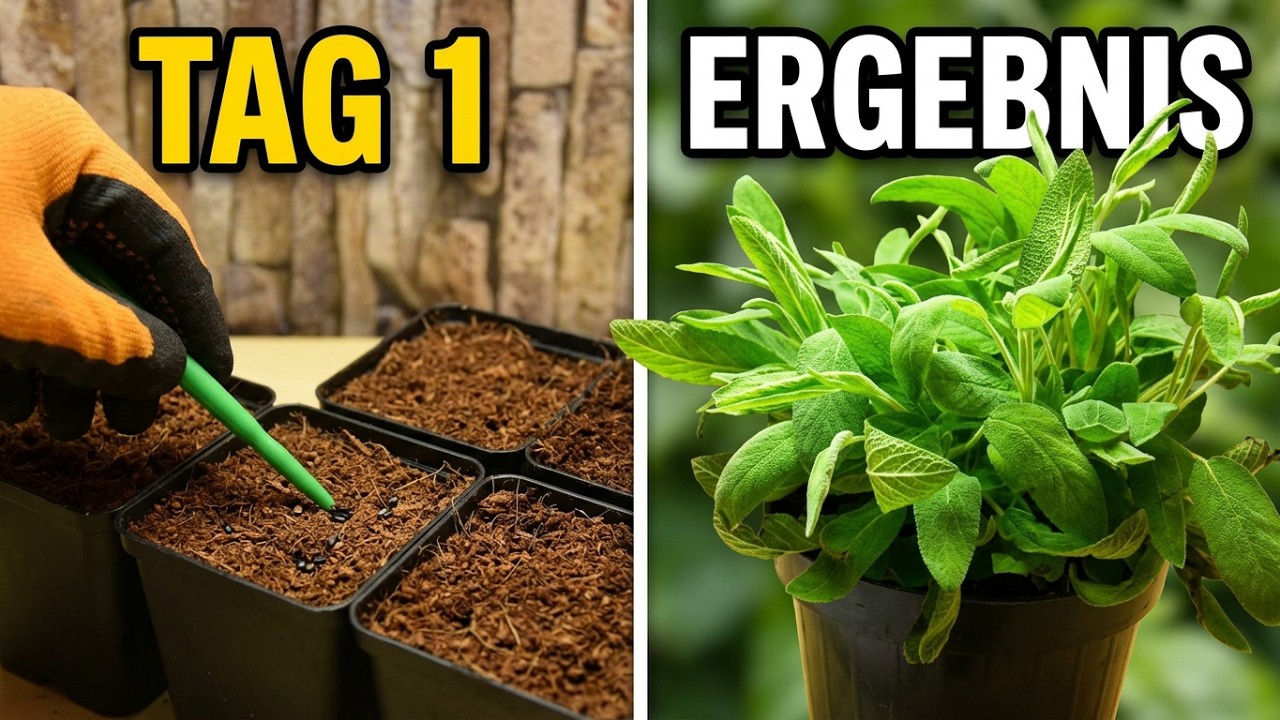 Salbei aussäen: Schritt für Schritt zu kräftigen Jungpflanzen
