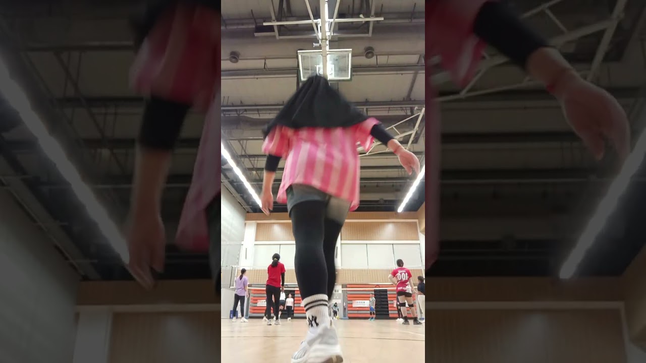 Volleyball harbour side road hkg