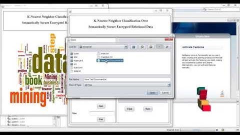 k -Nearest Neighbor Classification over Semantically Secure Encrypted Relational Data