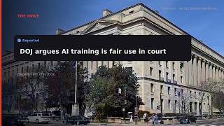 RERIGHT · DOJ Tells Court AI Training Is Fair Use, Forgets To Mention