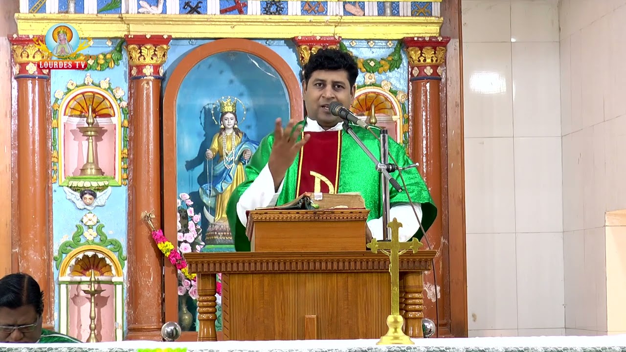 Tamil Sermon by Rev. Fr. Eugene Tony , DIOCESE OF KUMBAKONAM @ Adaikala Madha Shrine