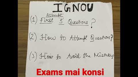 IGNOU HOW TO WRITE EXAM PAPER TIPS || GOOD MARKS IN EXAM #video #ytshorts #shortvideos
