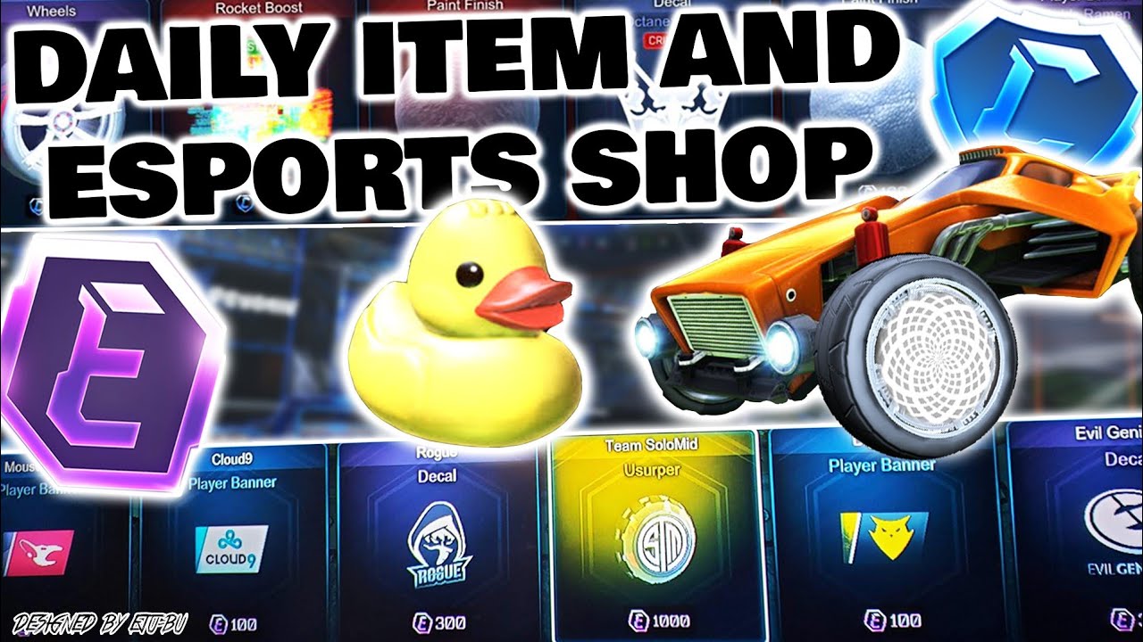 ROCKET LEAGUE ITEMSHOP & ESPORTS SHOP (*NEW* CRIMSON DOMINUS GT IMPORT BODY!) [NOVEMBER 4TH]