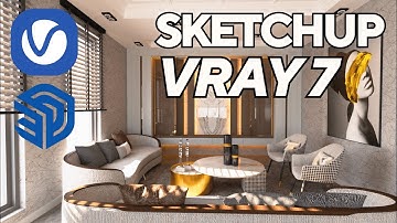 Sketchup Vray 7 - Great Basic Lighting Technique
