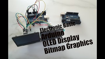 Arduino Tutorial: OLED Display Bitmap Graphics. SSD1306 128x64OLED i2c(아두이노 OLED 디스플레이 비트맵 로딩)