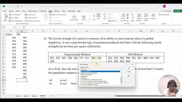 MAT 209 Lesson 17-3 Two small independent sample hypothesis tests with assuming equal variance