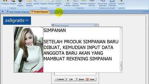 CARA MEMBUAT PRODUK SIMPANAN BARU APLIKASI KOPERASI 3 IN 1