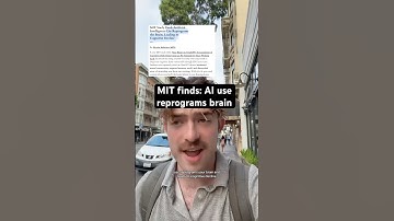 MIT finds: AI use reprograms your brain #ftp #tech #ai #cs #chatgpt