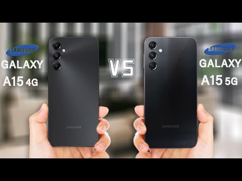 Samsung Galaxy A15 4G Vs Samsung Galaxy A15 5G Specs Review