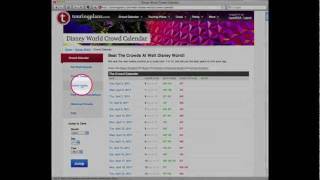 Crowd calendar