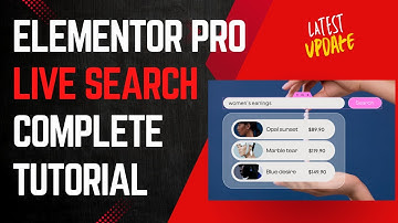 Add ELEMENTOR LIVE SEARCH in Wordpress Websites | Elementor Pro Tutorial 2025