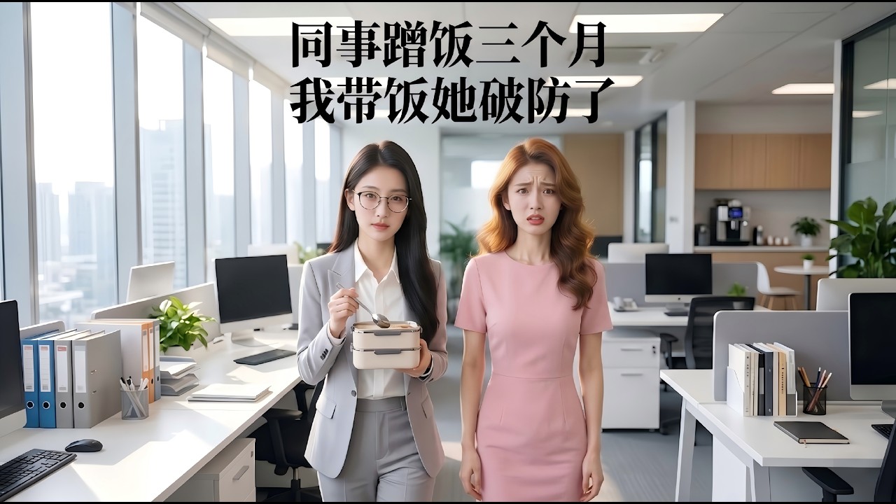 同事蹭飯三個月，我帶飯反擊讓她破防