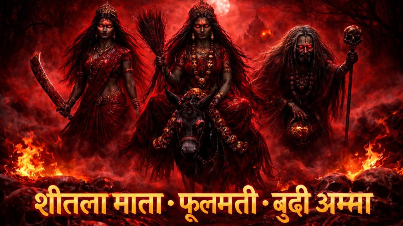 शीतला माता फूलमती बूढ़ी अम्मा अघोरी भजन 🔥 Ultra Dark Aghori Mata Bhajan 2026 | Horror Bhakti